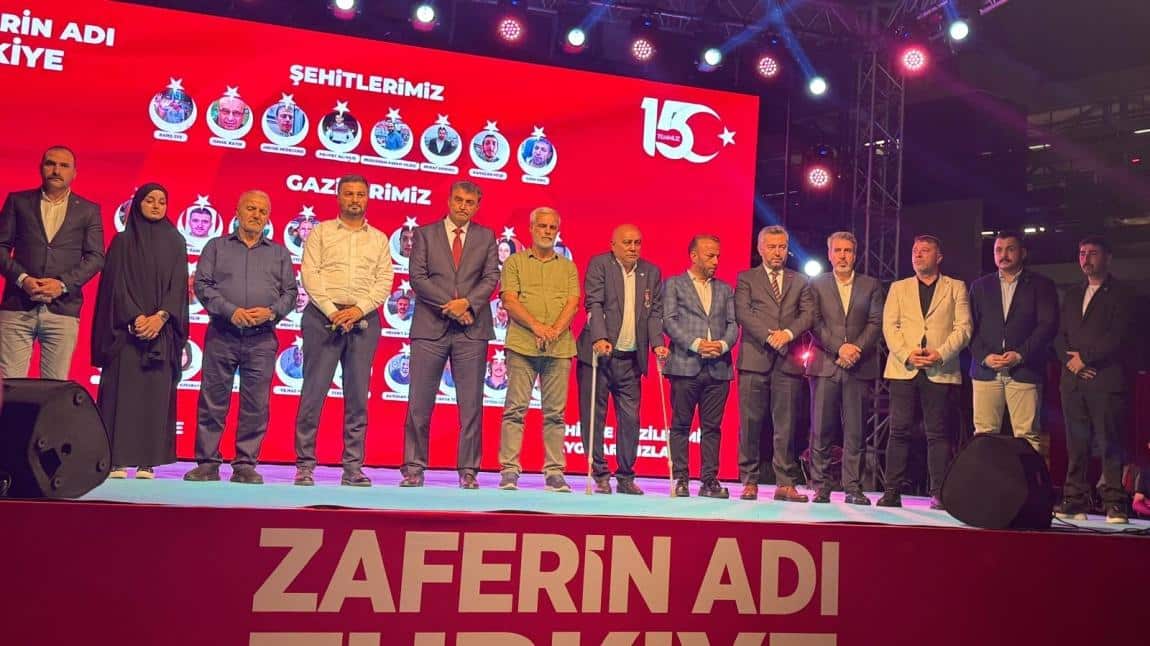 15 Temmuz Demokrasi ve Milli Birlik Günü Kutlu Olsun.
